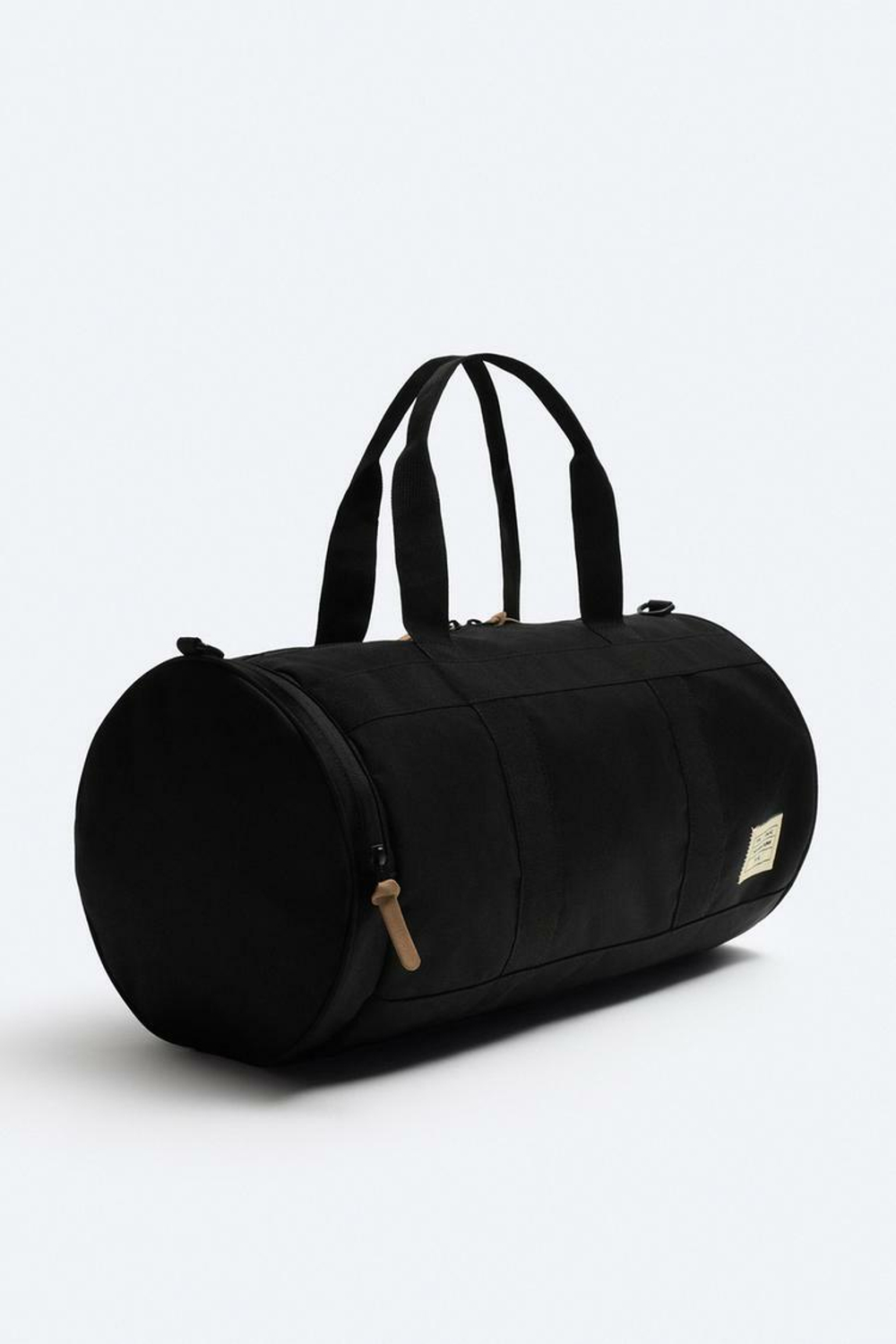 ZARA НЕЙЛОНОВАЯ СУМКА, ЧЕРНЫЙ