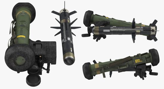 Учебный макет FGM-148 Javelin ММГ ПТРК Джавелин оригинал