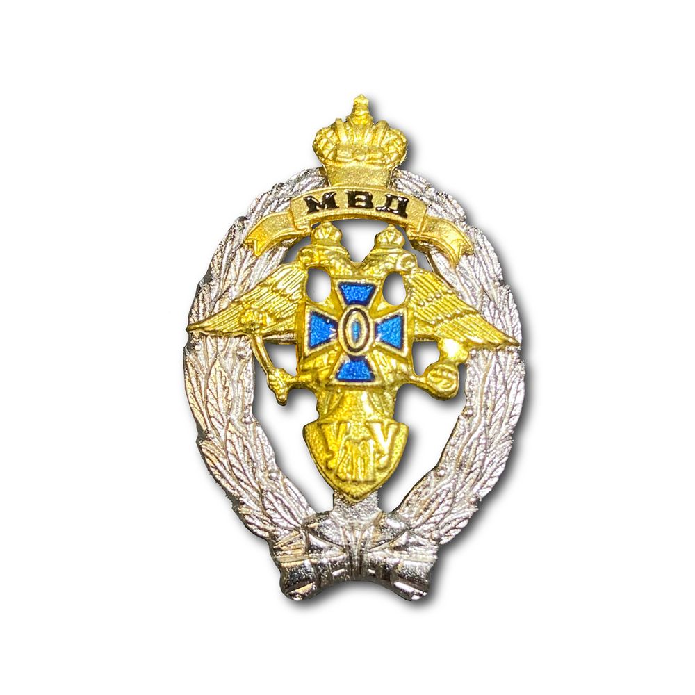 Нагрудный Знак Лучший Участковый Инспектор Милиции | ATRIBUTICASTORE.RU