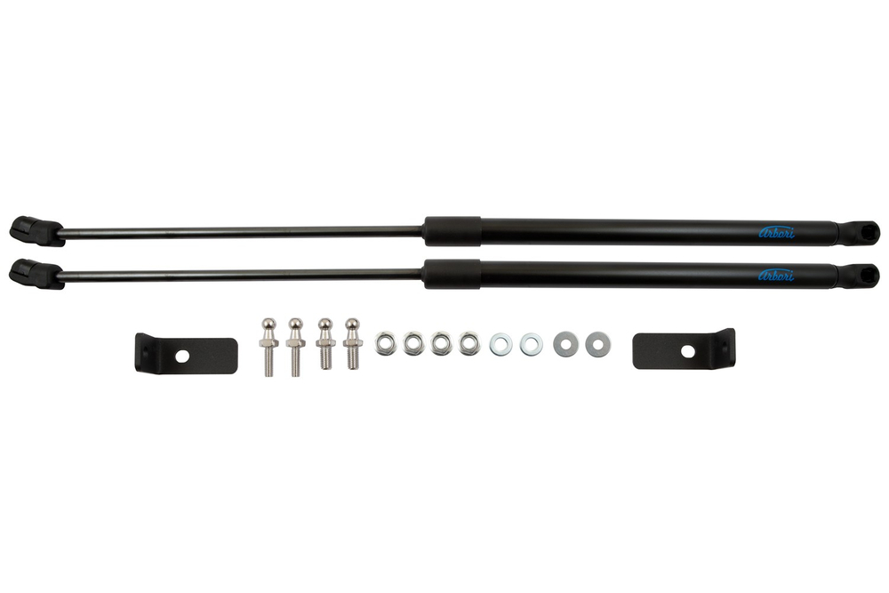 Упоры капота для NISSAN X-Trail (T31), 2010-2015, к-т 2 шт, ARBORI.HD.030104