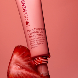 OLEHENRIKSEN Pout Preserve Peptide Lip Treatment - Увлажняющий блеск для губ оттенок Strawberry Sorbet, 12 ml
