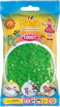 Hama Бусинки для термомозаики MIDI зелёный неон, 1000 шт. (207-37)