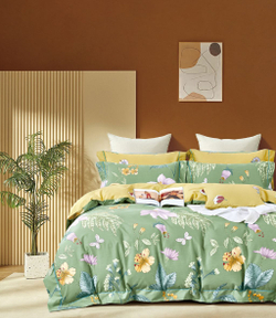 Постельное белье 2 спальное евро Asabella 1903-6