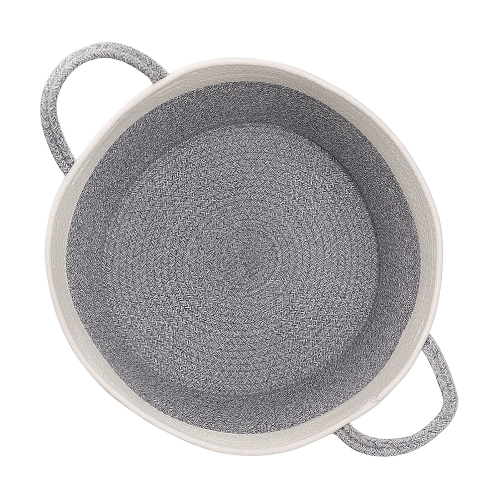 Корзина для хранения Bergenson Bjorn Ulrik 48х35см кремовая/светло-серая