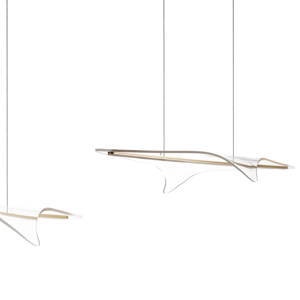 731323 Люстра VARESE 35W LED 3628LM 360G ЗОЛОТО 3000K