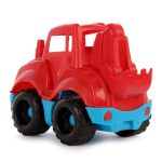 Пластмассовая игрушечная машина "Пончик Трактор" (13*8*10 см), пакет