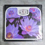 Весы напольные механические до 130кг "Цветы"