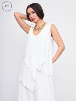 Блузка женская, Модный дом Виктории Тишиной, Карен, размер M