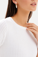 51773 Платье женское (бело-синий)