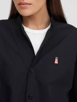 Купить Рубашка Kefirmaykifer Маяк черная Рубашка Kefirmaykifer Маяк черная