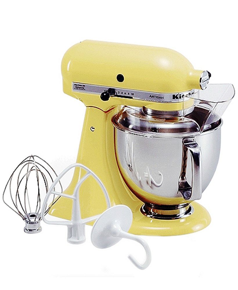 Миксер KitchenAid Artisan 5KSM150PSEMY, желтый