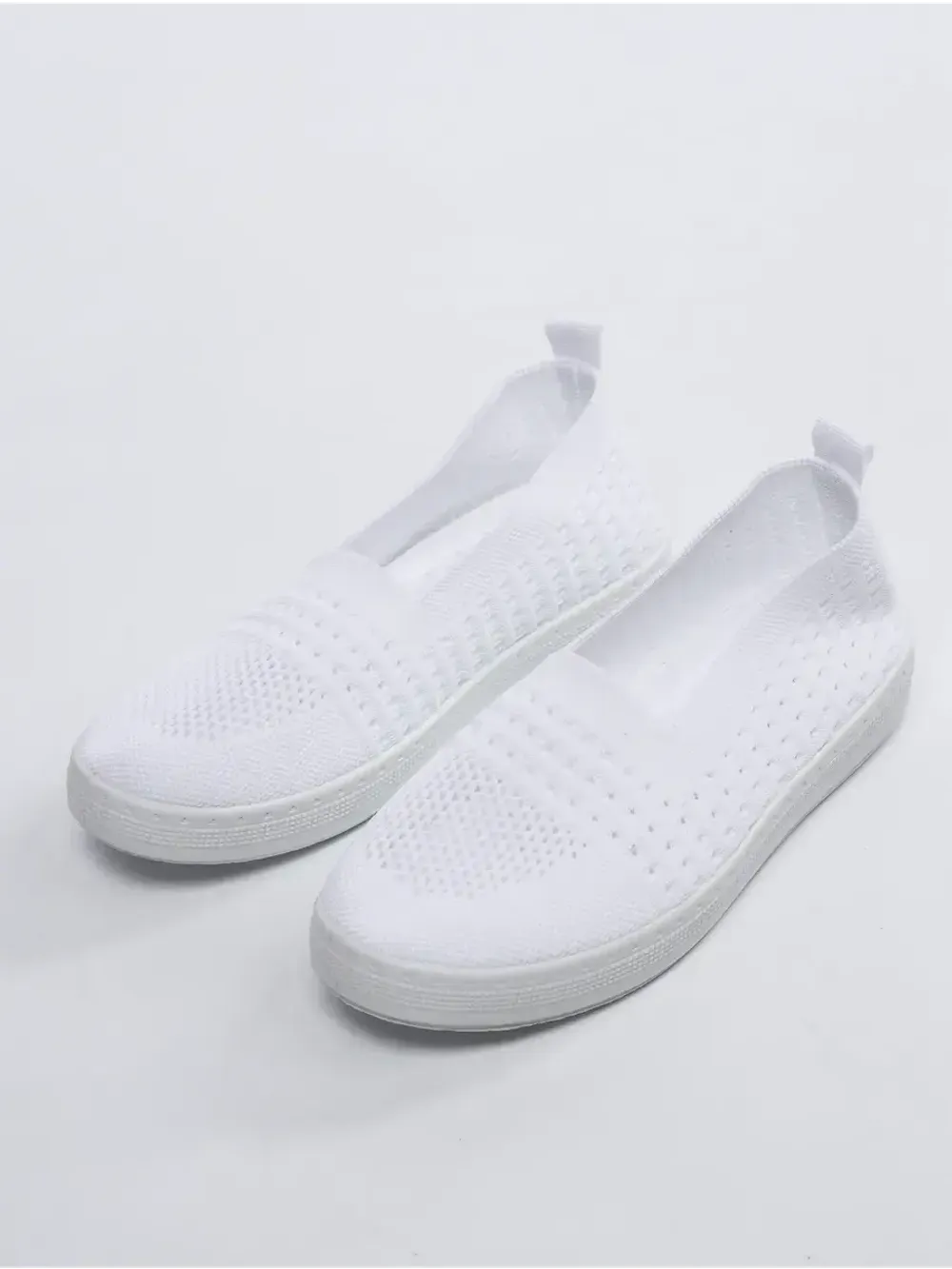 Мокасины летние текстильные