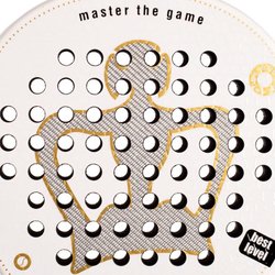 Ракетка для Padel Black Crown Piton White Soft