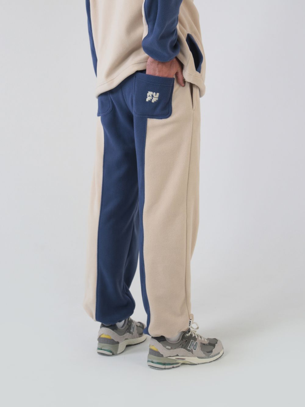 Костюм RUFF Global Fleece Tracksuit синий