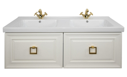 Тумба подвесная под раковину ADEL C125 арт. TS-ADL125C-CH-I Ивори