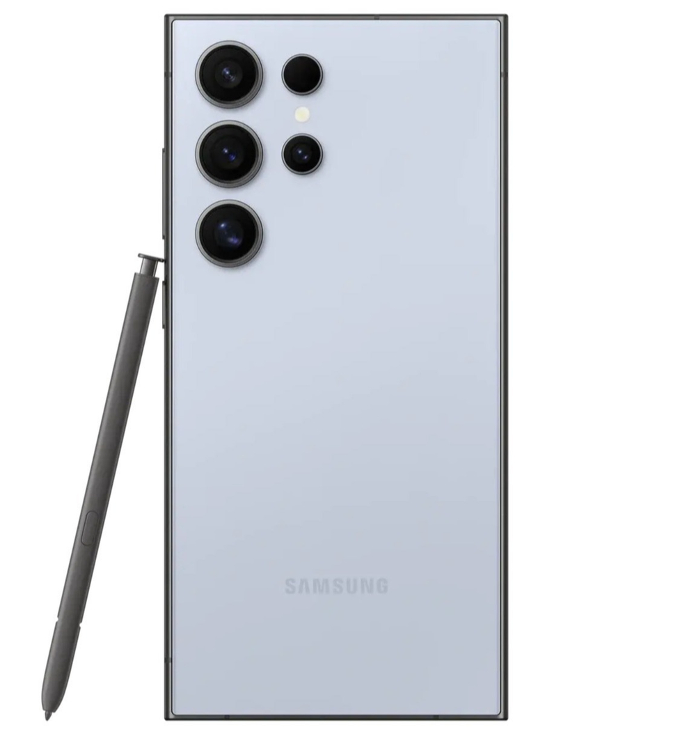 Смартфон Samsung Galaxy S24 Ultra 12 ГБ/256 ГБ (голубой титан | Titanium Blue) (Snapdragon)