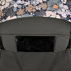 Детская коляска Roan Sol Flowers 3 в 1 с автокреслом Tutis Elo Lux EduSky Black RSF/5003 Forest Clearing/Black