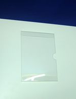 Карман информационный вертикальный №2 А6 без скотча