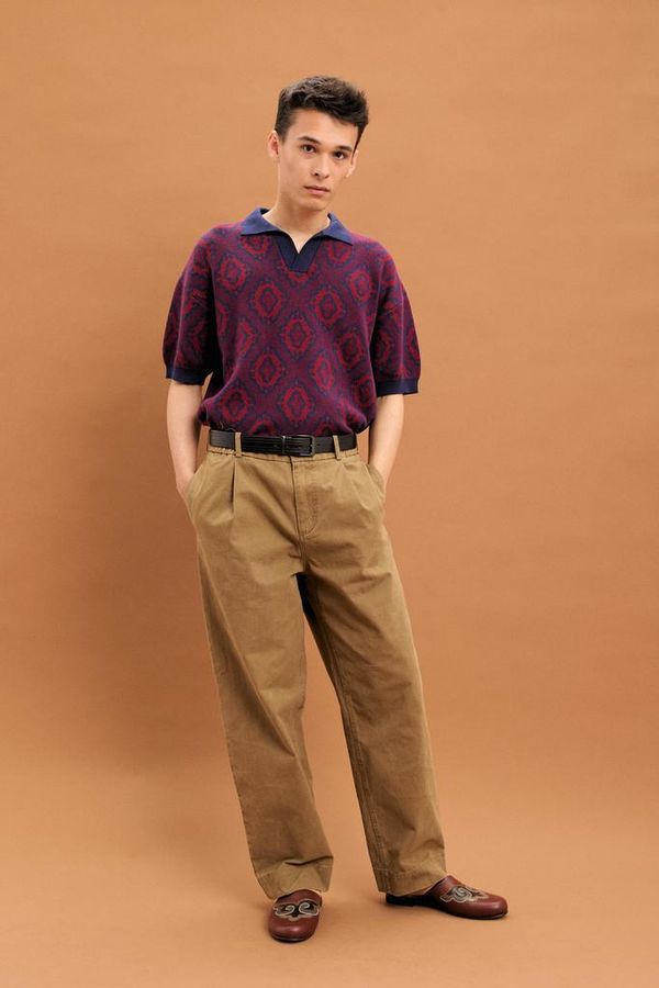 Поло Тюбетейка унисекс темно-синяя - фото 7