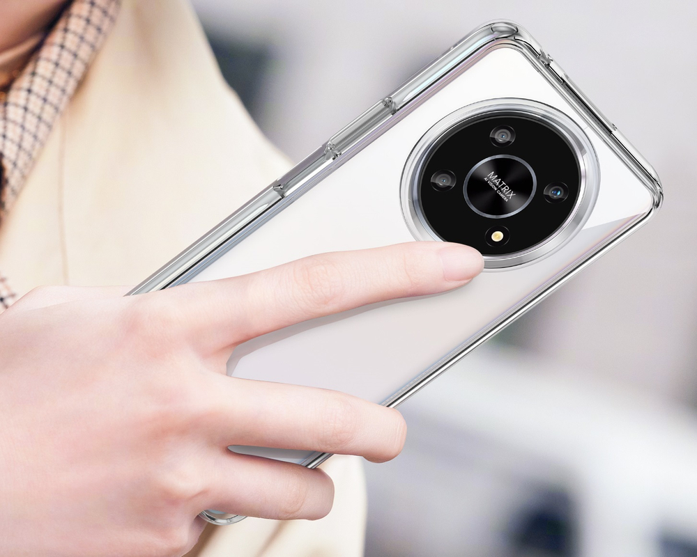 Двухкомпонентный усиленный чехол для смартфона Honor X9 с 2022 года, мягкий отклик кнопок