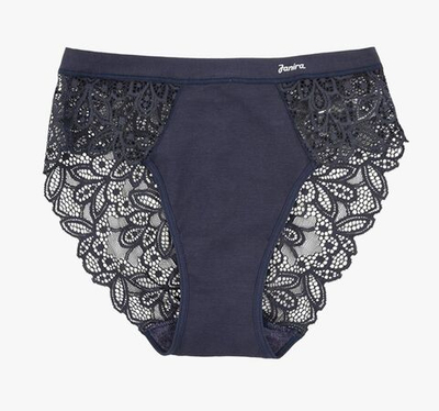 Хлопковые трусики-слипы Belle Cotton (Размер: L) (Цвет: синий)