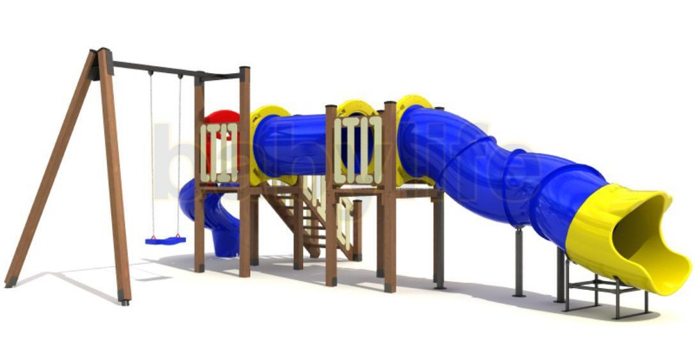 Игровой комплекс ActiWood для детской площадки