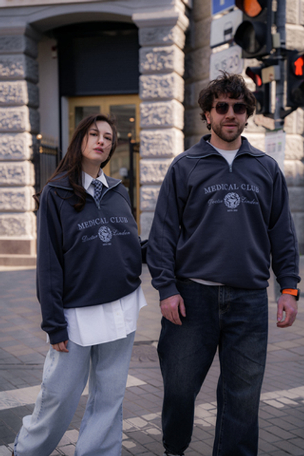 Анорак серый