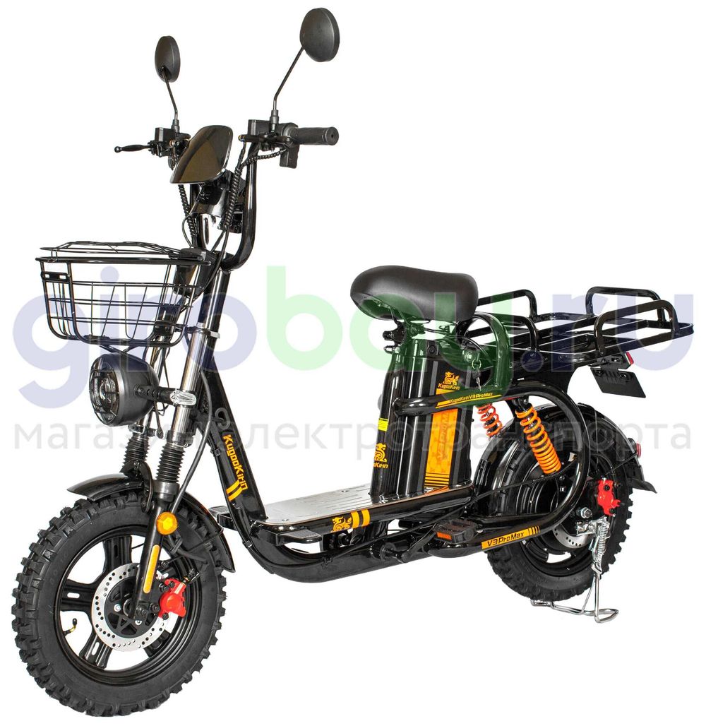 Электровелосипед Kugoo Kirin V3 PRO MAX (60V/28.6Ah) внедорожная резина фото №1
