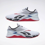 Кроссовки мужские Reebok Nano X3 (Белые)