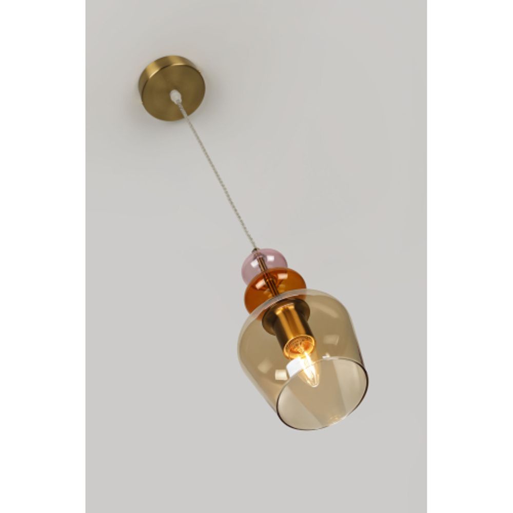 Светильник подвесной (подвес) Rivoli   4114-201 1 х Е27 40 Вт дизайн