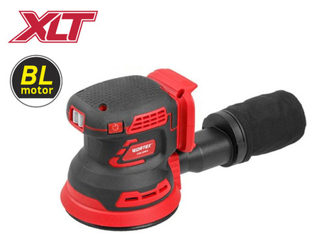 Аккум. эксцентриковая шлифмашина WORTEX COS 1218 E в кор. ALL1 SOLO в кор. БЕСЩЁТ., 18В, 125 мм, 700