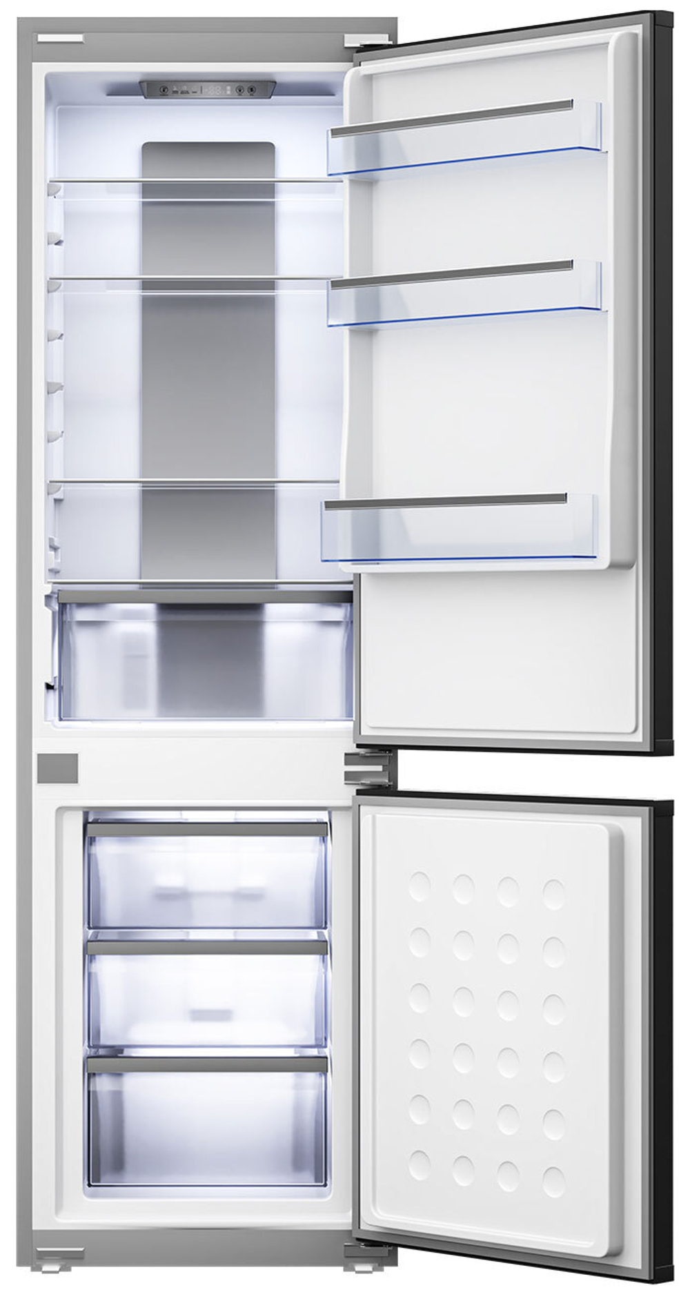 Встраиваемый двухкамерный холодильник LEX LBI177.3D