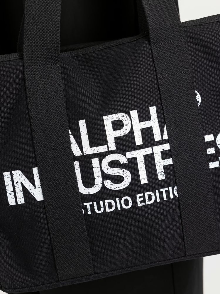 Сумка Alpha Industries Studio Tote Bag Large Black (Черный)
