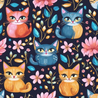 Улыбающиеся котики