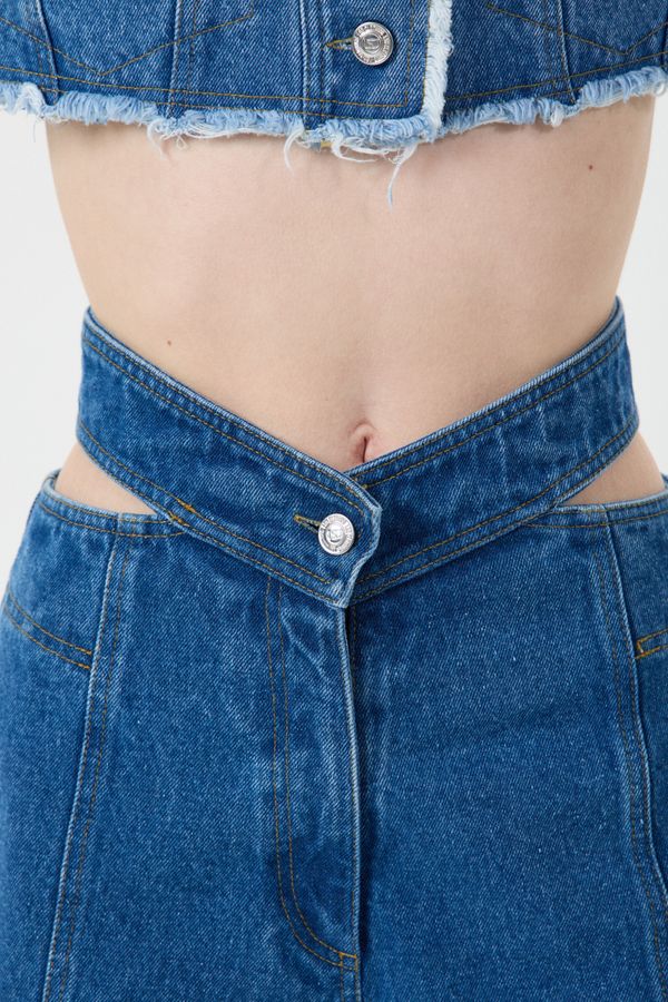 Джинсы Cut-Out