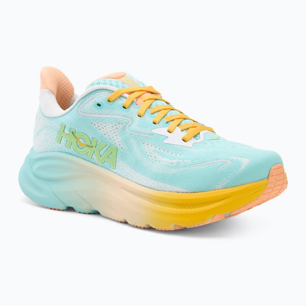 Женские кроссовки для бега HOKA Clifton 10 blue spark/white