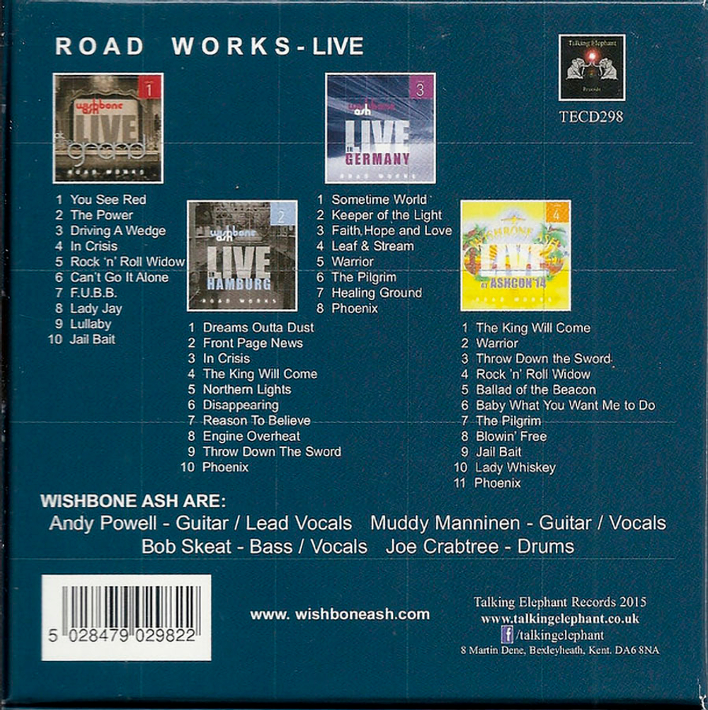 Wishbone Ash / Road Works (4CD)