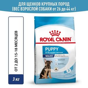 Корм для щенков крупных пород, Royal Canin Maxi Puppy
