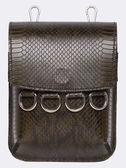 Сумка поясная хаки "Рептилия" OLA OLA