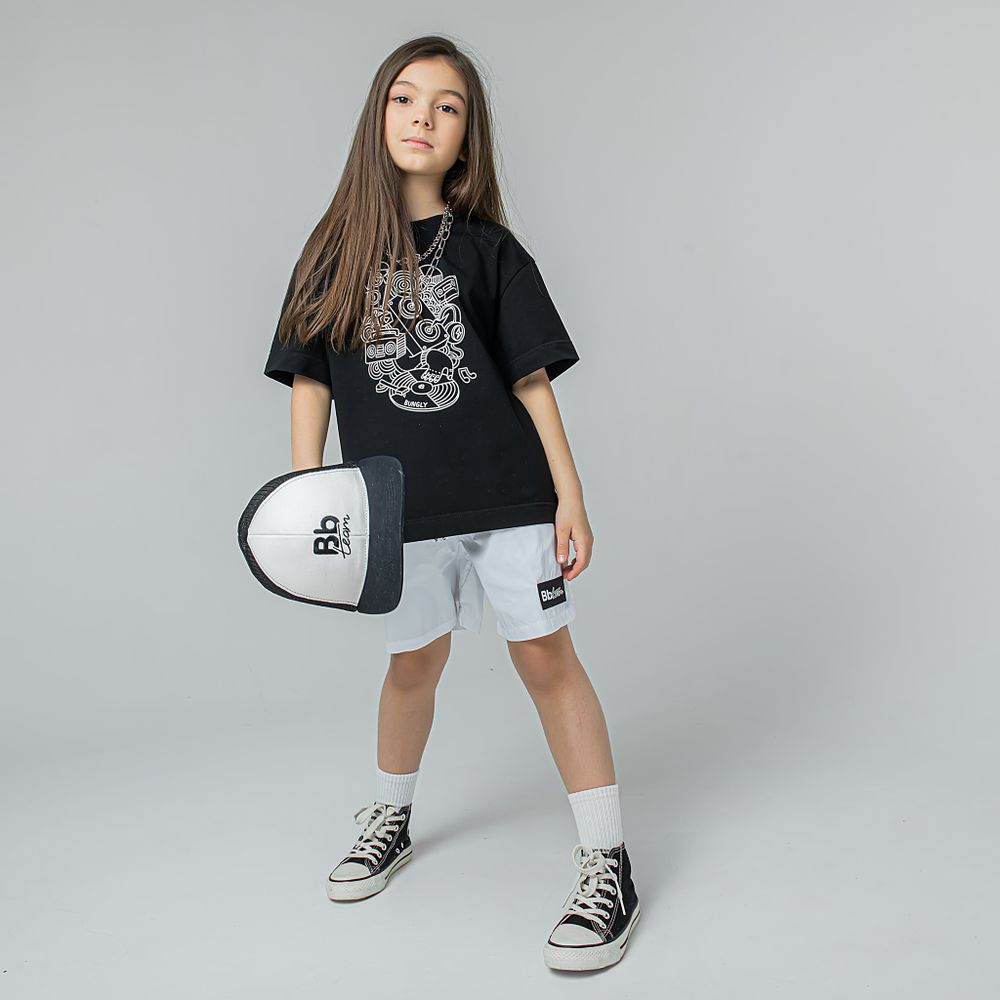 Шорты спортивные "Белые" 7+