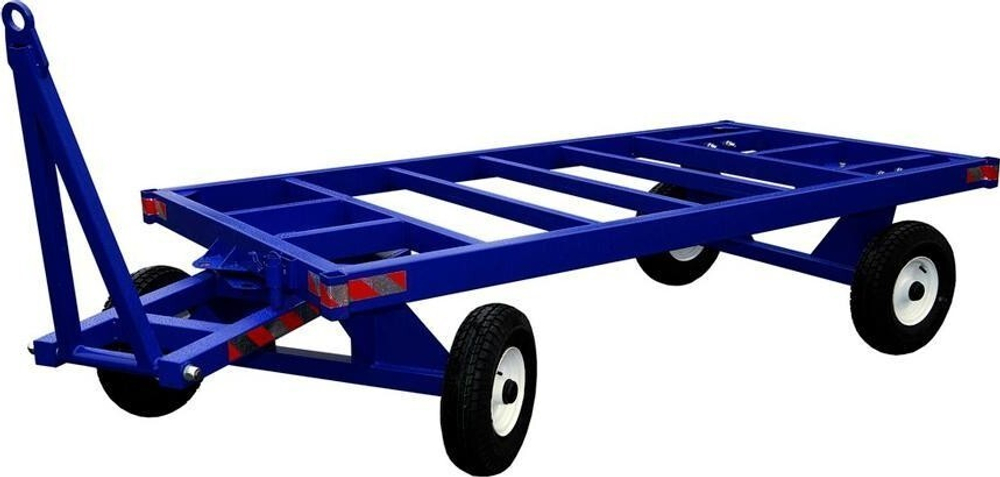 Тележка большегрузная Rusklad БТ 5 К2 (1250 х 5000 мм, грузоподъем 5000 кг) литые колеса