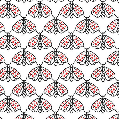 Узор с мотыльками