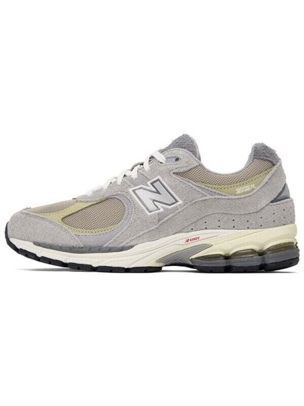 Кроссовки New Balance 2002R Rain Cloud Grey Yellow
