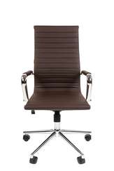 Офисное кресло Chairman 755 экопремиум коричневый