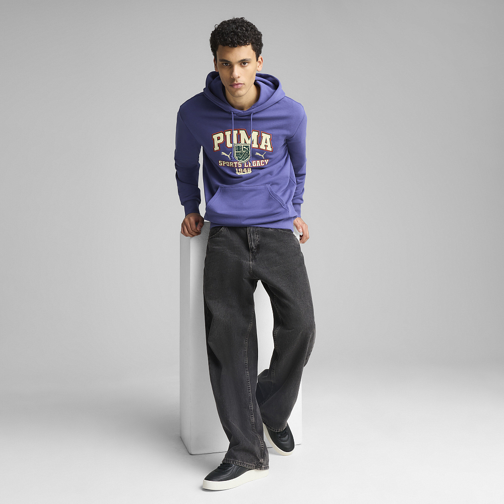 Мужская толстовка PUMA WARDROBE ESS Graphic Hoodie