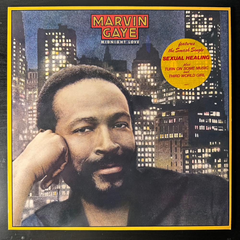 Marvin Gaye - Midnight Love (Голландия 1982г.)