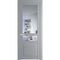 Межкомнатная дверь эмаль Profil Doors 1.5.4PD смоки остеклённая