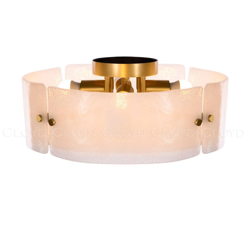 Потолочный светильник Cloyd MART FM4 / Ø45 см - латунь (арт.11118)