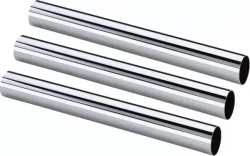 Труба, штанга стальная диаметр 25мм, длина 500мм, покрытие хром, 3шт