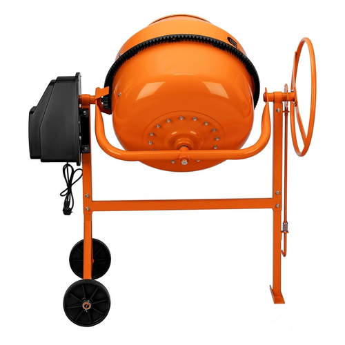 Бетоносмеситель БСЕ-200П, 200 л, 1000 Вт, полиамидный венец, Сибртех, 95510